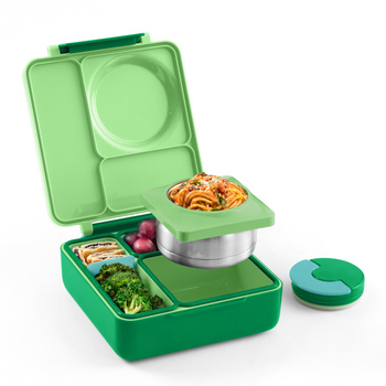 Omie Omiebox lunchbox z termosem Apple Green