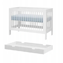 Łóżeczko-tapczanik z szufladą 140x70 Pinio Basic