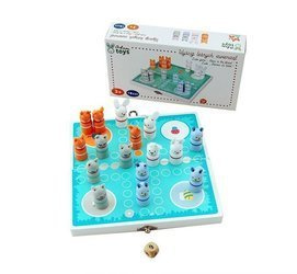 Adam Toys Gra chińczyk wyścig leśnych zwierząt