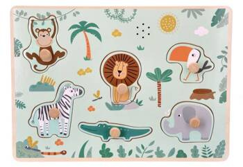 Adam Toys Puzzle dźwiękowe- safari