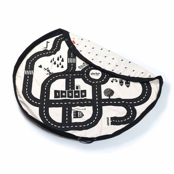 Play&Go NOOMAD Worek na Zabawki i Mata do Zabawy 2w1 Roadmap