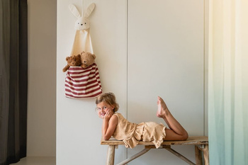 Play&Go TOTO Organizer Ścienny i Torba dla Dzieci 2w1 Królik