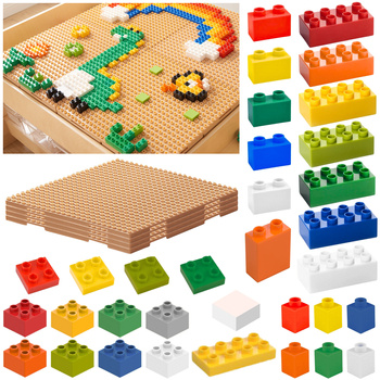 MASTERKIDZ Zestaw Klocków Konstrukcyjnych STEM 563 el. z Nakładkami na Panel 4 szt.