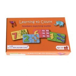 The Purple Cow Puzzle Nauka liczenia