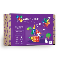 Connetix klocki magnetyczne 60 el. Starter Pack Zestaw Startowy