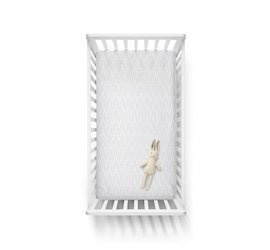 Baby Steps Bawełniane prześcieradło 70/140 cm Neutral