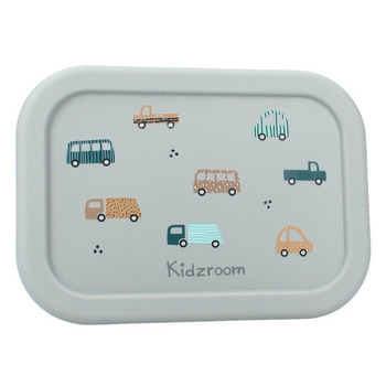 Lunchbox pojemnik silikon KIDZROOM Sweet Cars