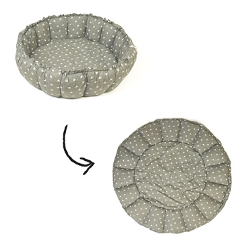 Play&Go COCO Mata do Zabawy Gniazdo Niemowlęce 3w1 Organic Birds