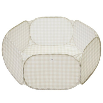 3 Sprouts Basen Piłeczkowy Gingham Beige