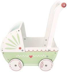 Adam Toys Drewniany wózek dla lalek