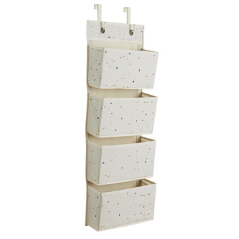 3 Sprouts Organizer Na Drzwi Wiszący Cream Recycled