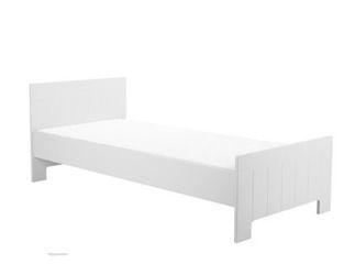 Łóżko młodzieżowe 200x90 Białe Pinio Calmo