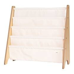 3 Sprouts Stojak na Książki Recycled Solid Cream