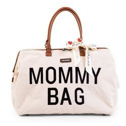 Childhome Torba Mommy Bag Teddy Bear White