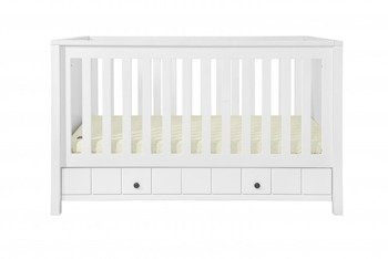 Novelies Allpin, Łóżeczko z szufladą 70/140 białe