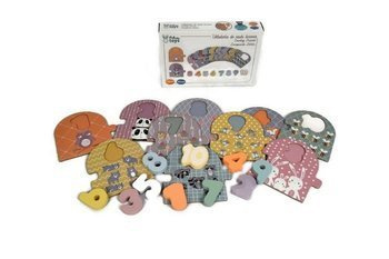 Adam Toys Układanka puzzle do nauki liczenia