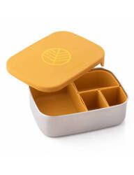 ECO RASCALS Klasyczny Lunch Box Bento musztardowy