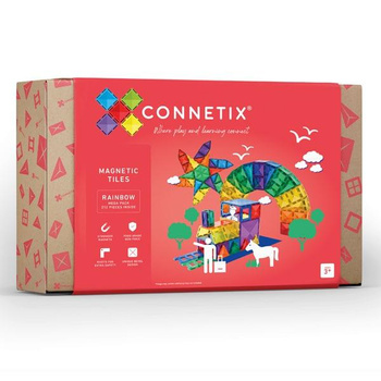 Connetix Klocki magnetyczne Mega Pack Rainbow 212 el.