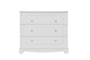 Bellamy Royal Timeless Komoda 3-szufladowa biała