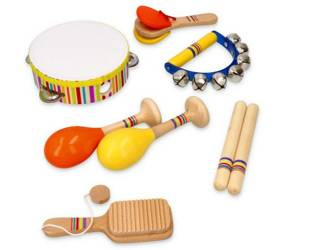 Lelin Tęczowy zestaw muzyczny