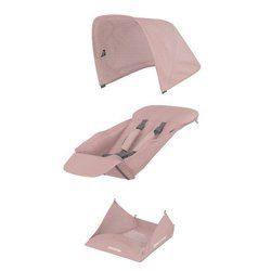 Greentom Reversible EKO Tapicerka, siedzisko do wózka spacerowego blossom