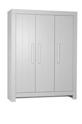 Szafa 3-drzwiowa Szara Pinio Calmo