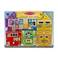 Melissa & Doug Tablica edukacyjna z zatrzaskami
