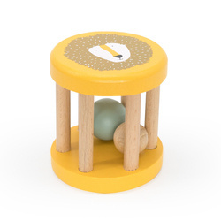 Drewniana grzechotka roller Trixie Baby - Lew