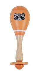 Adam Toys Marakas pomarańczowy z szopem