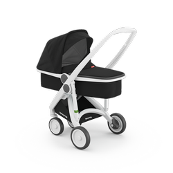 Wózek głeboki Greentom CARRYCOT eko biało-czarny