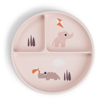 Done by Deer Talerzyk z Przyssawką Sitick&Stay Playground Powder