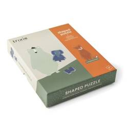 Puzzle w kształcie zwierzątek Trixie Baby