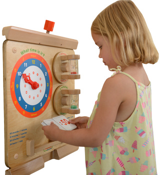 MASTERKIDZ Nauka O Czasie Czytanie Godziny - Tablica Edukacyjna