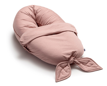 Puuki (dawne Poofi) Uniwersalna Poduszka NEST Ciążowa Do Karmienia Gniazdko Dla Noworodka Herbaciana Róża