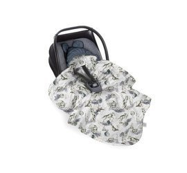 Baby Steps Kocyk całoroczny do fotelika Wolf Moonlight shadow