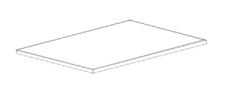 Półka do szafy 2 i 3-drzwiowej Pinio Calmo