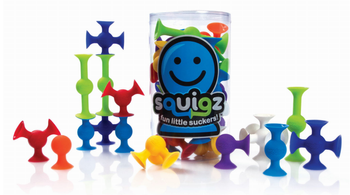 Fat Brain Toys Zestaw startowy przyssawki Squigz