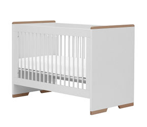 Pinio Snap Łóżeczko 120x60 białe