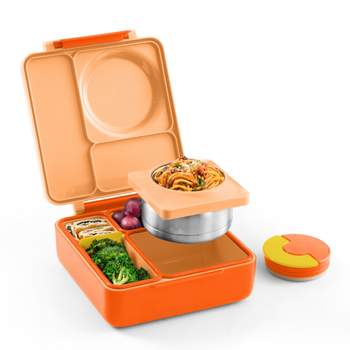 Omie Omiebox lunchbox z termosem Poppy Orange