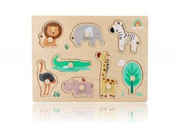 Adam Toys Układanka z uchwytami Zwierzątka
