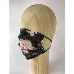 Makaszka Maseczka dwuwarstwowa dziecięca 2-5 lat Night Flowers