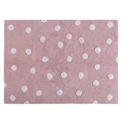 Lorena Canals Dywan bawełniany Topos Rosa/Pink 120 x 160 cm