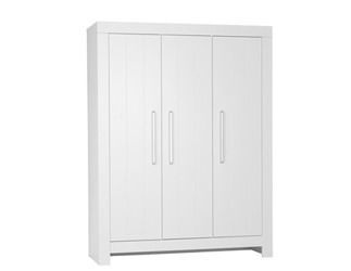 Szafa 3-drzwiowa Biała Pinio Calmo