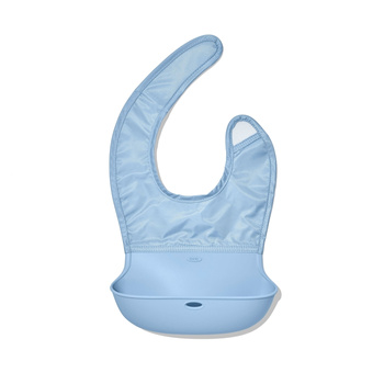 OXO Śliniak Silikonowy z Kieszonką Zwijany Dusk