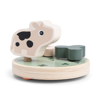 Done by Deer Zabawka do Wkręcania Krówka Dotti Tiny Farm