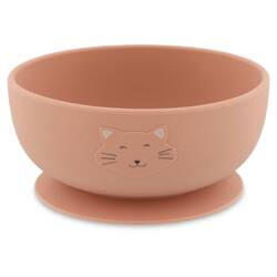Silikonowa miseczka z przyssawką - Kot