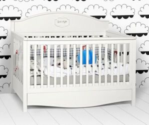 GOOD NIGHT PURE Łóżeczko 70x140